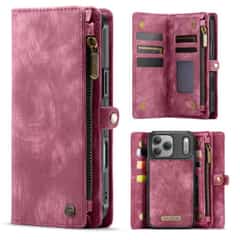 Solidenz Urban Wallet iPhone 17 Pro / 18 Pro Hülle – Rot