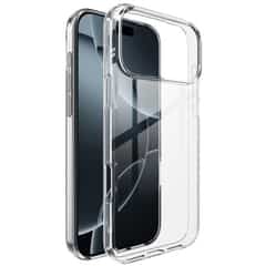 Transparant siliconen iPhone 17 Pro hoesje