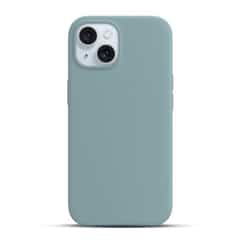 Solidenz Blauw Siliconen iPhone 14 en iPhone 13 hoesje met MagSafe – Sierra Blue