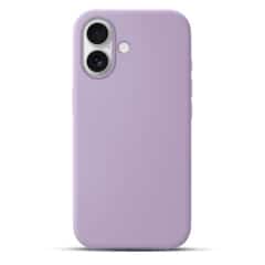 Solidenz Lila Siliconen iPhone 16 Plus hoesje met MagSafe – Lavender