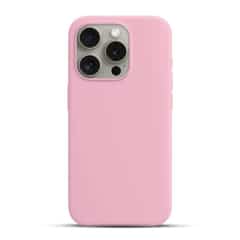 Solidenz Roze Siliconen iPhone 16 Pro Max hoesje met MagSafe – Rose Quartz
