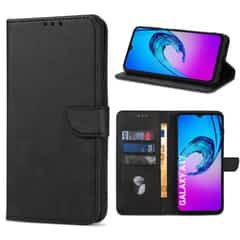 Solidenz Bookcase for Samsung Galaxy A17 / A18 – Black