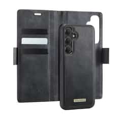 Solidenz 2-in-1 Magnetic Wallet Case for Samsung Galaxy A17 – Black