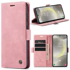 Solidenz Urban Book Samsung Galaxy S25 FE hoesje – Roze
