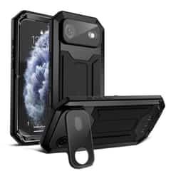 Staubdichte Metallhülle für iPhone Air – Schwarz