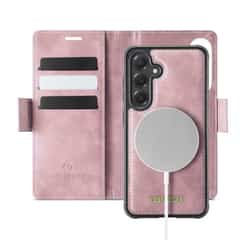 Solidenz 2-in-1 MagSafe Wallet Case for Samsung Galaxy S26 Plus – Pink