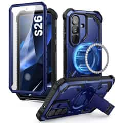 Armorbox Samsung Galaxy S26 case with screen protector – Blue