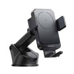 Joyroom Telefoonhouder met draadloze oplader (dashboard) – zwart