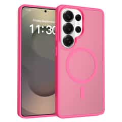 Solidenz FrostMag Samsung Galaxy S26 Ultra case – Bright Pink
