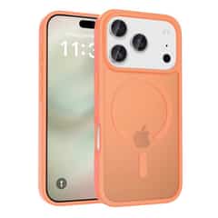 Solidenz FrostMag Case for iPhone 17 Pro Max and iPhone 18 Pro Max – Orange