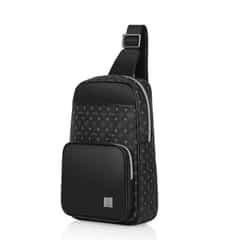WiWU Crossbody Schoudertas – Met vingerscan vergrendeling – Zwart