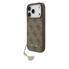 Guess 4G Charm MagSafe Case for iPhone 17 Pro / 18 Pro – Brown
