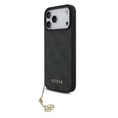 Guess 4G Charm MagSafe Hoesje iPhone 17 Pro Max – Grijs