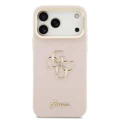 Guess 4G Logo Case with Camera Stand for iPhone 17 Pro Max / 18 Pro Max – Pink