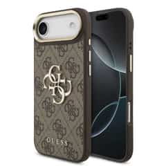 Guess 4G Metal Logo iPhone Air hoesje – Bruin