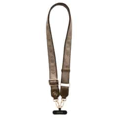 Guess Crossbody Koord PU 4G Metal Logo – Bruin