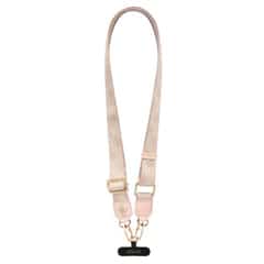 Guess Crossbody Koord PU 4G Metal Logo – Roze