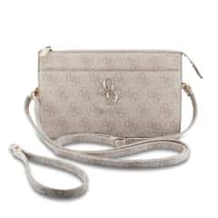 Guess PU 4G Metal Logo Handtas – Roze