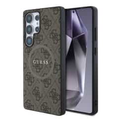 Guess PU Leather 4G Logo with MagSafe Samsung Galaxy S25 Ultra – Brown