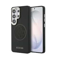 Guess PU Perforated 4G Logo Magnetic Case Samsung Galaxy S26 Ultra – Black