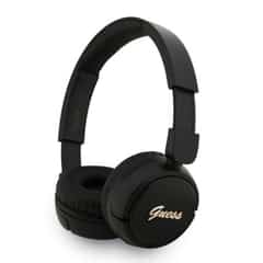 Guess Script Metal Logo Draadloze Koptelefoon – Zwart