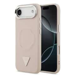 Guess Triangle Logo iPhone Air hoesje met MagSafe – Roze