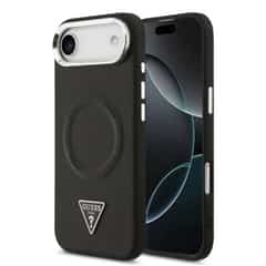 Guess Triangle Logo iPhone Air case with MagSafe – Black