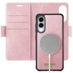 Solidenz 2-in-1 MagSafe Wallet Case voor Samsung Galaxy S25 Edge – Roze
