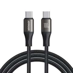 Joyroom Light Speed Series 100W USB-C naar USB-C Kabel 1.2 Meter – Zwart