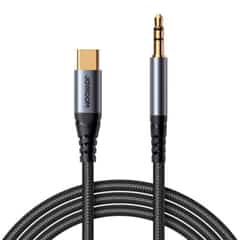 Joyroom Audio Transfer Series USB-C naar 3.5mm Mini Jack Aux Kabel 1.2 Meter – Zwart