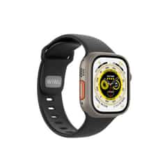 WiWU Comf Secur Bandje Apple Watch (44/45/46/49 mm) – Zwart