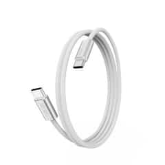 WiWU Essen 240W USB-C naar USB-C Snellaadkabel 1.5 Meter – Wit