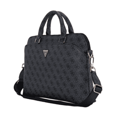 Guess PU 4G Triangle Logo Laptoptas voor 13/14/15 inch – Grijs