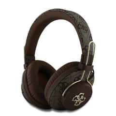 Guess Big 4G Monogram Draadloze Koptelefoon – Bruin