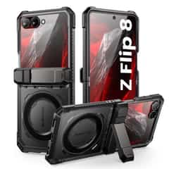 Supcase UB Grip Mag MagSafe Hoesje voor Samsung Galaxy Z Flip 8 – Zwart
