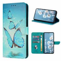 Solidenz Bookcase with Butterflies for Samsung Galaxy S26 FE