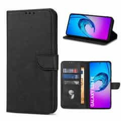 Solidenz Bookcase for Samsung Galaxy S26 FE, Black