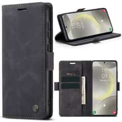 Solidenz Urban Book Case for Samsung Galaxy S26 FE – Black