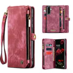 Solidenz Urban Wallet Case for Samsung Galaxy A27 – Red