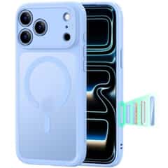 Esr Classic Hybrid MagSafe iPhone 17 Pro Max/18 Pro Max – Matte Light Blue