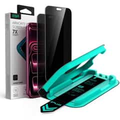 Esr Ultrafit Armorite Tempered Glass 2-Pack for iPhone 18 Pro Max (Privacy) – Black
