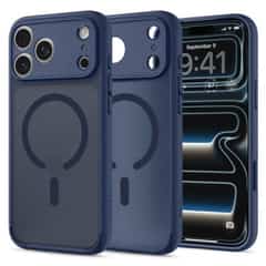 Spigen Ultra Hybrid MagSafe iPhone 17 Pro/18 Pro – Matte Dark Blue