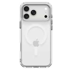 Spigen Ultra Hybrid Optik S MagSafe for iPhone 17 Pro/18 Pro – Clear/Silver