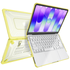 Turtle Shift Shield Laptop Case for MacBook Neo 13-inch 2026 A18, Yellow