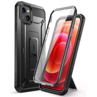 Supcase Extreme Protection Case with Screen Protector for iPhone 13 – Black