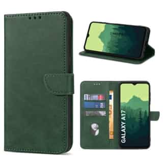 Solidenz Bookcase for Samsung Galaxy A17 / A18 – Green