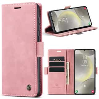 Solidenz Urban Book Case for Samsung Galaxy S26 FE – Pink