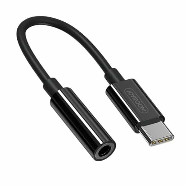 Câble Joyroom USB Type-C vers prise jack audio 3,5 mm – Noir