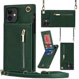Variation Solidenz Fashion Wallet with lanyard iPhone 12 Pro – 12 – Green