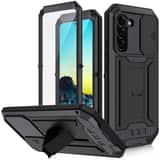 Variation Stofdicht metalen hoes Samsung Galaxy S22 – Zwart